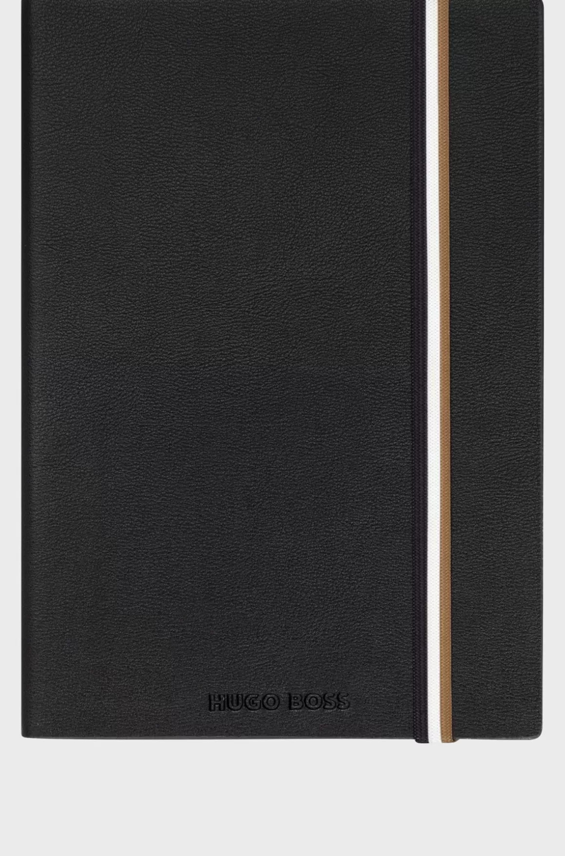 HUGO BOSS A5-notesbook I Imiteret Læder Med Signaturstribet Strop