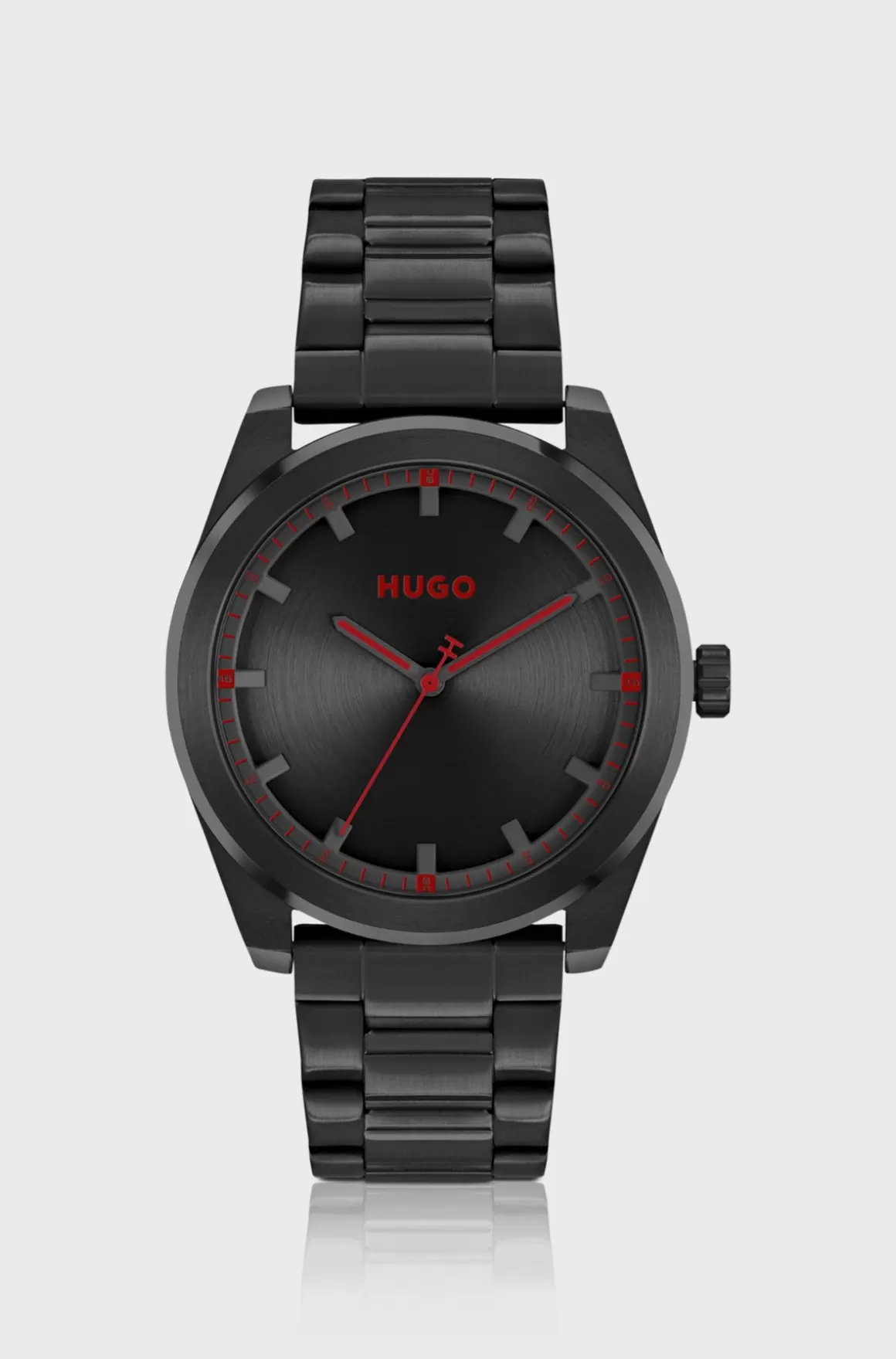 HUGO BOSS Armbåndsur Med Kæderem Og Skive