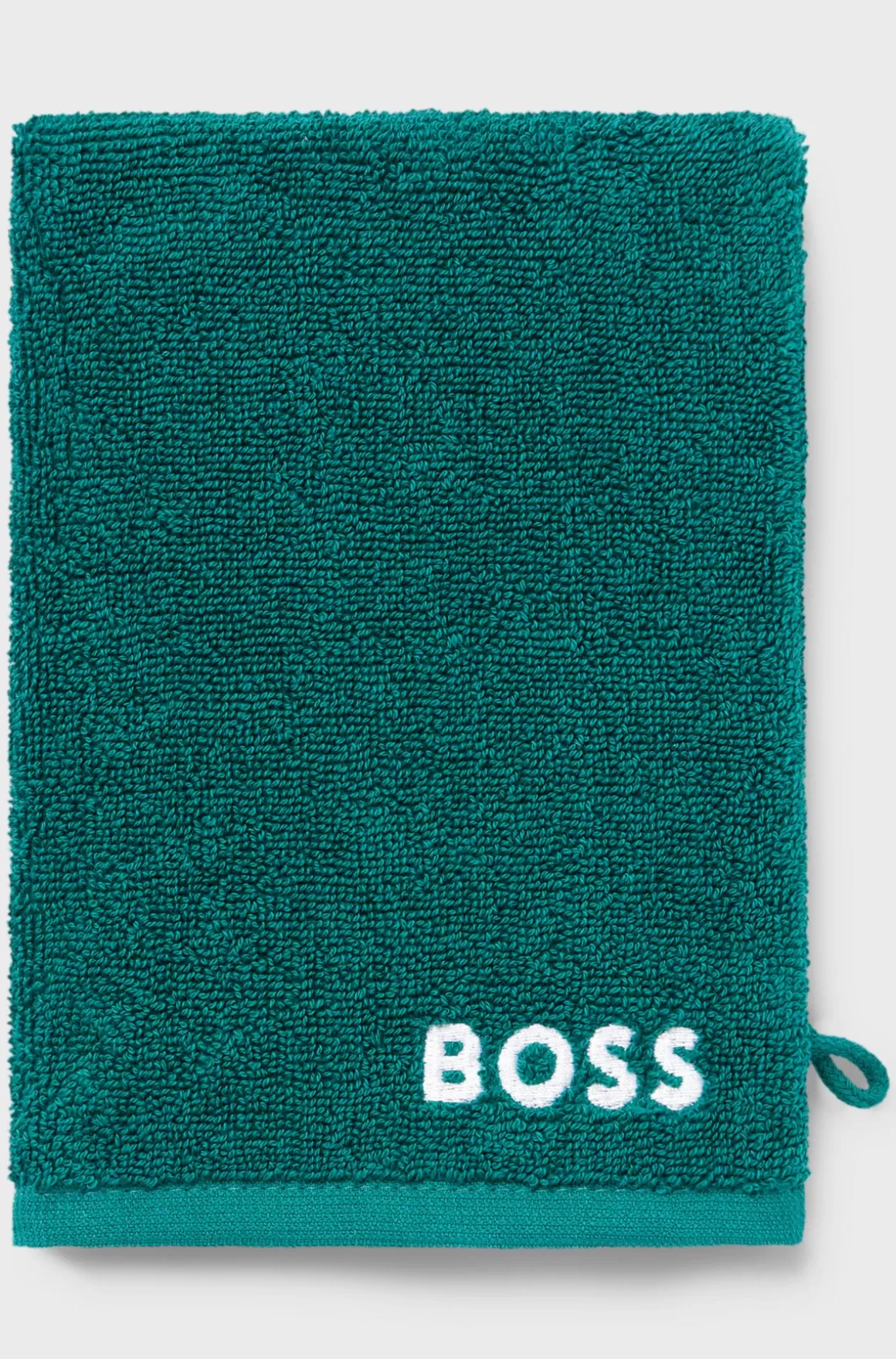 HUGO BOSS Badehandske I Egyptisk Bomuld Med Kontrastlogo