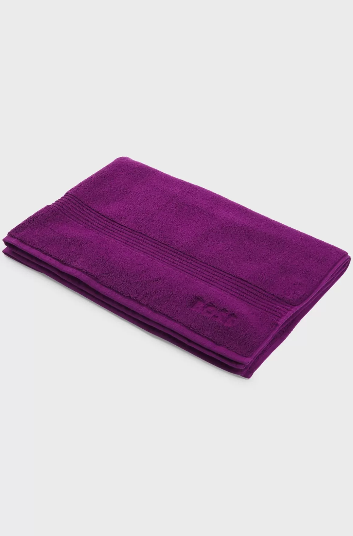 HUGO BOSS Bademåtte Med Logo I ægæisk Bomuld