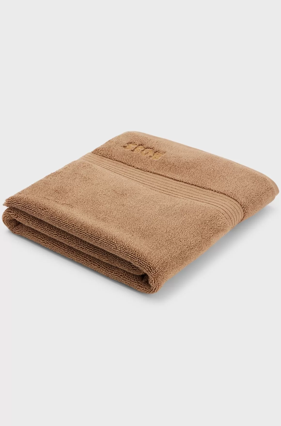 HUGO BOSS Bademåtte Med Logo I ægæisk Bomuld
