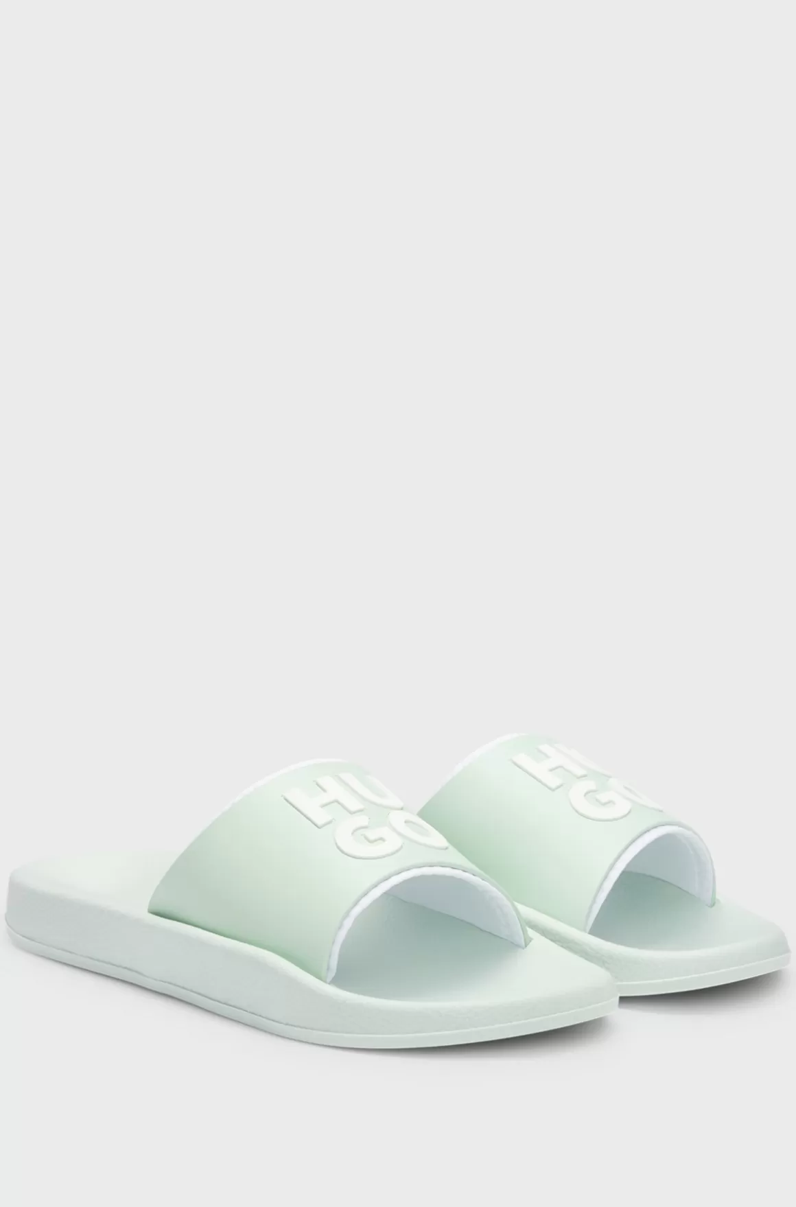 HUGO BOSS Badesandaler Med Logo På Stropperne