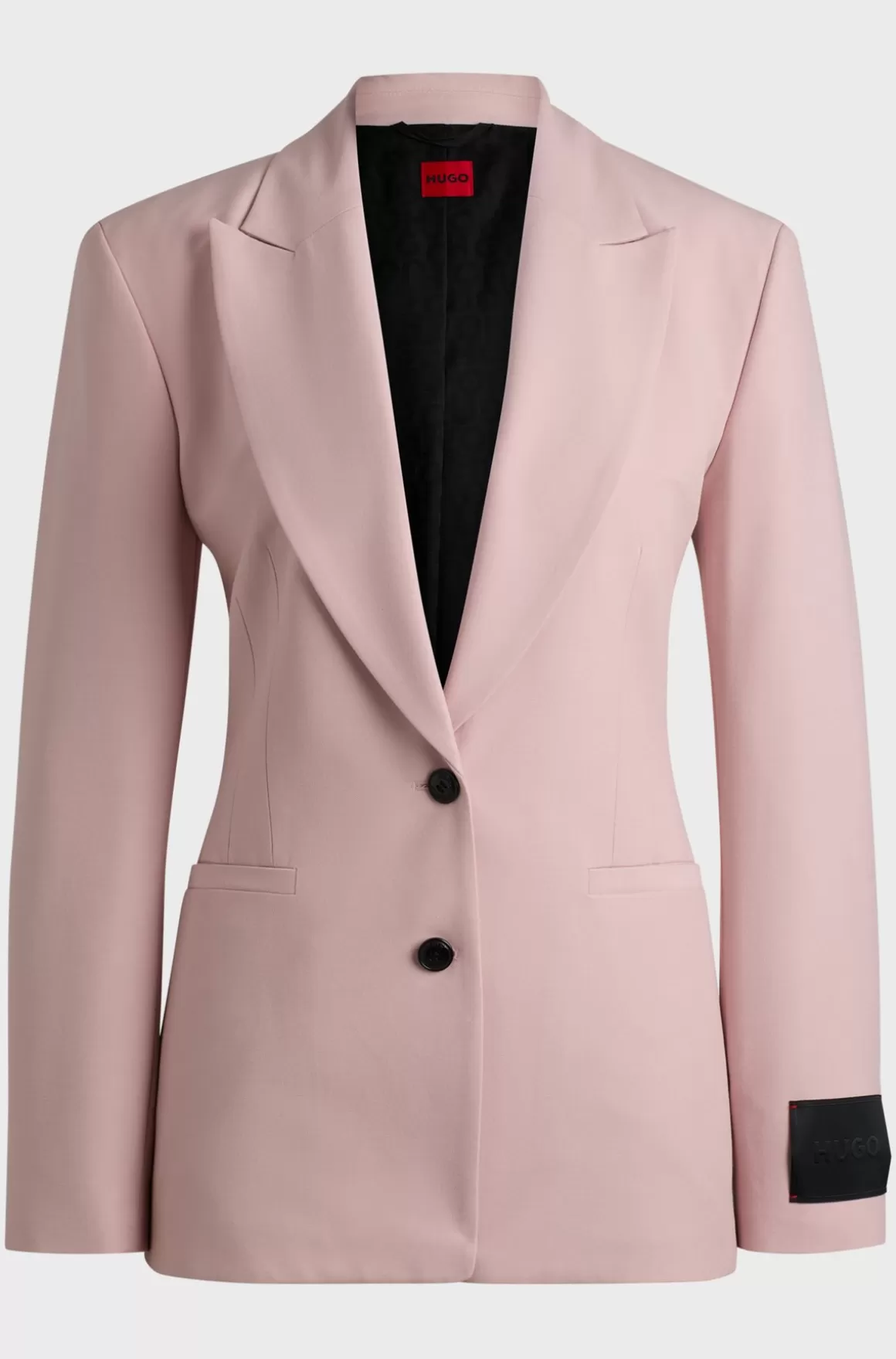 HUGO BOSS Blazer Med Slim Fit Og Timeglasfigur Samt Fuld For