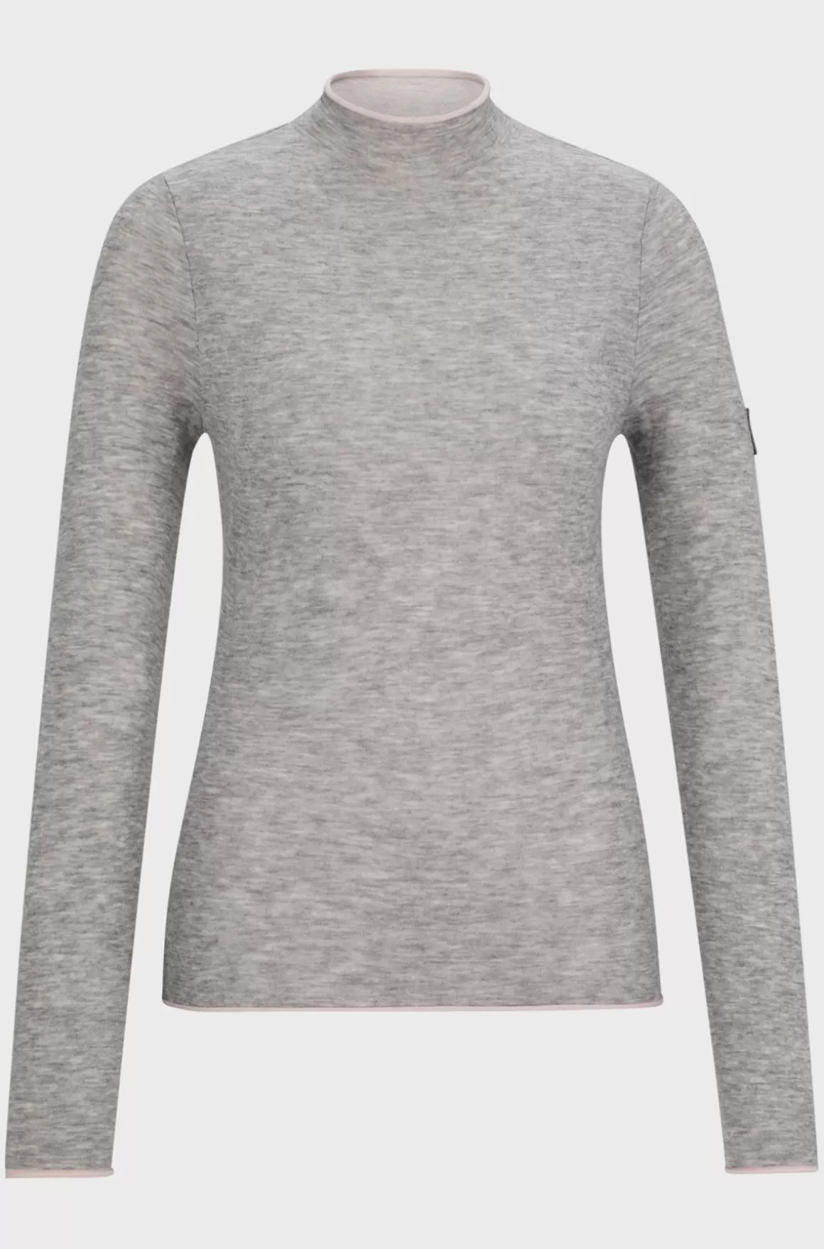 HUGO BOSS Blød Strikket Sweater Til Hestesport Med Tofarvet Effekt