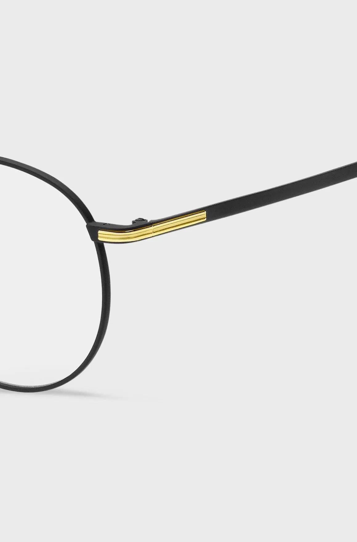 HUGO BOSS Briller Med Styrke I Stål Og Signaturmetal