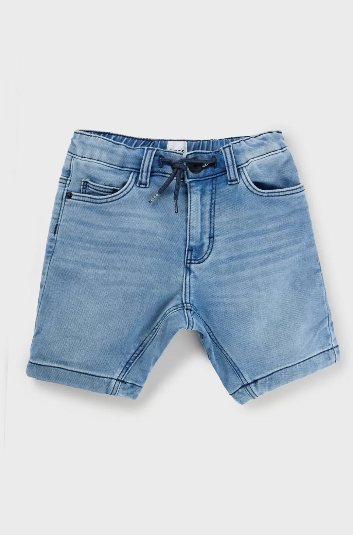 Børn HUGO BOSS Børneshorts Af Denim Med Stræk Og Træksnor I Taljen