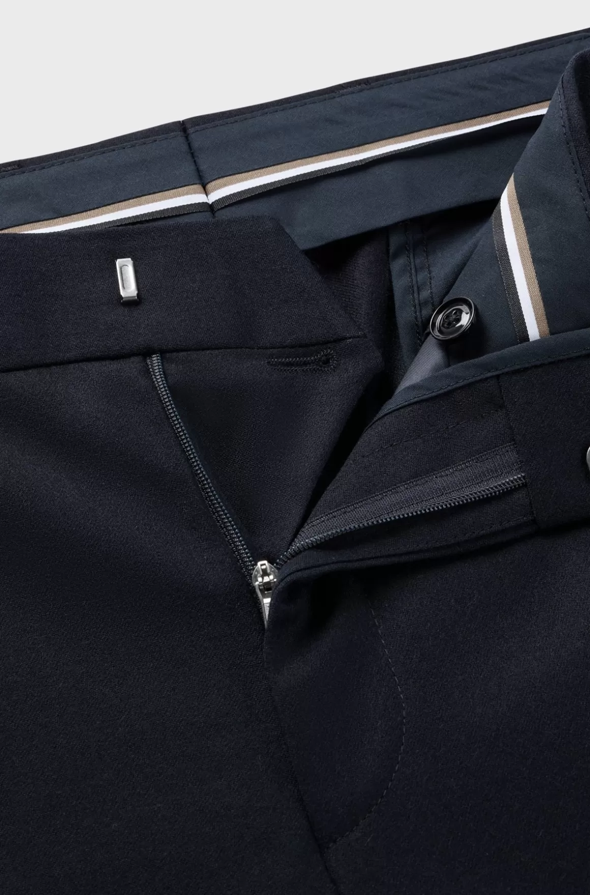 HUGO BOSS Bukser I Uld Med Stræk Fra BOSS SELECTED BY BECKHAM