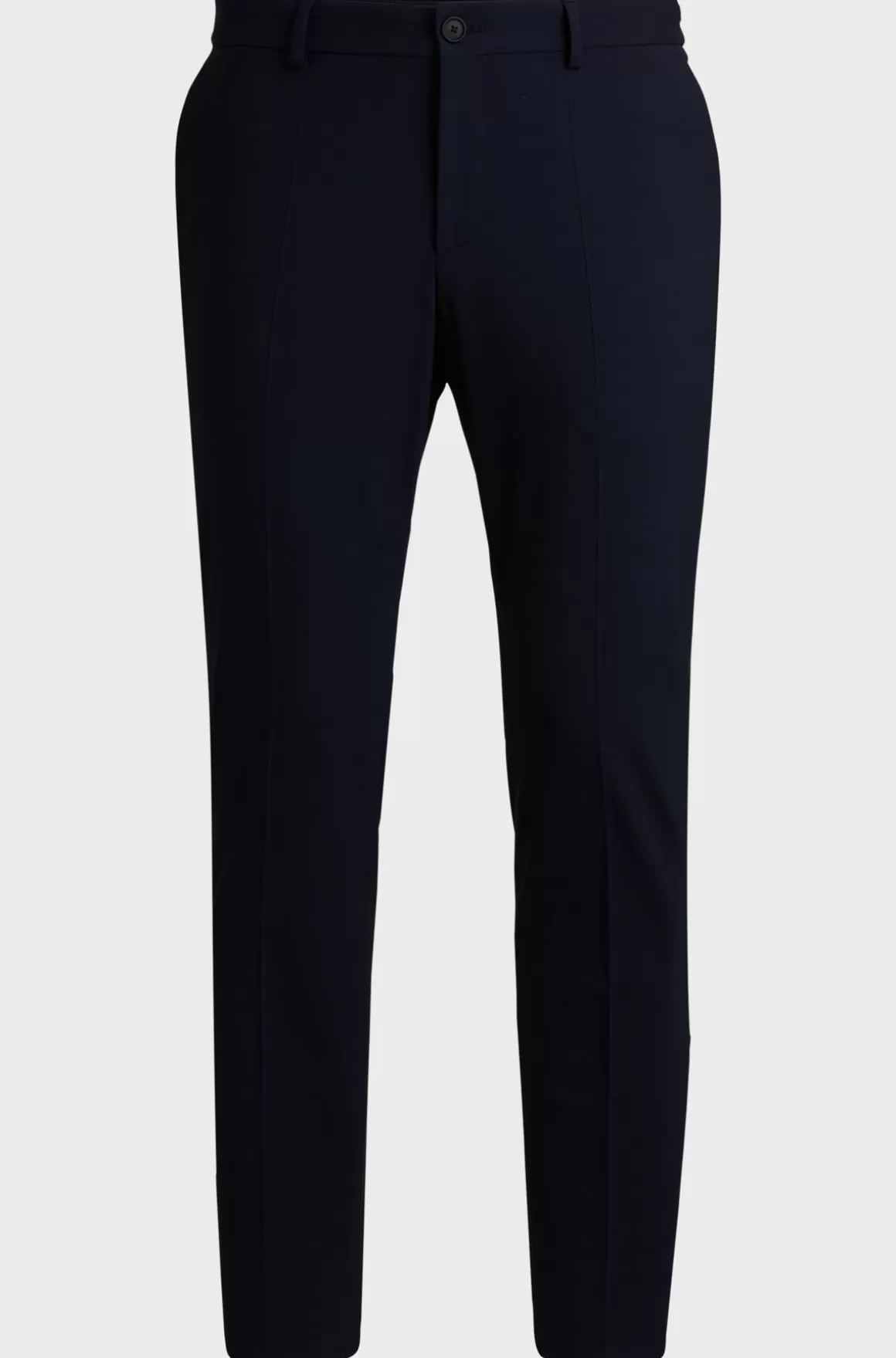 HUGO BOSS Bukser Med Moderne Fit I Performance-stof Af Uldblanding Med Stræk