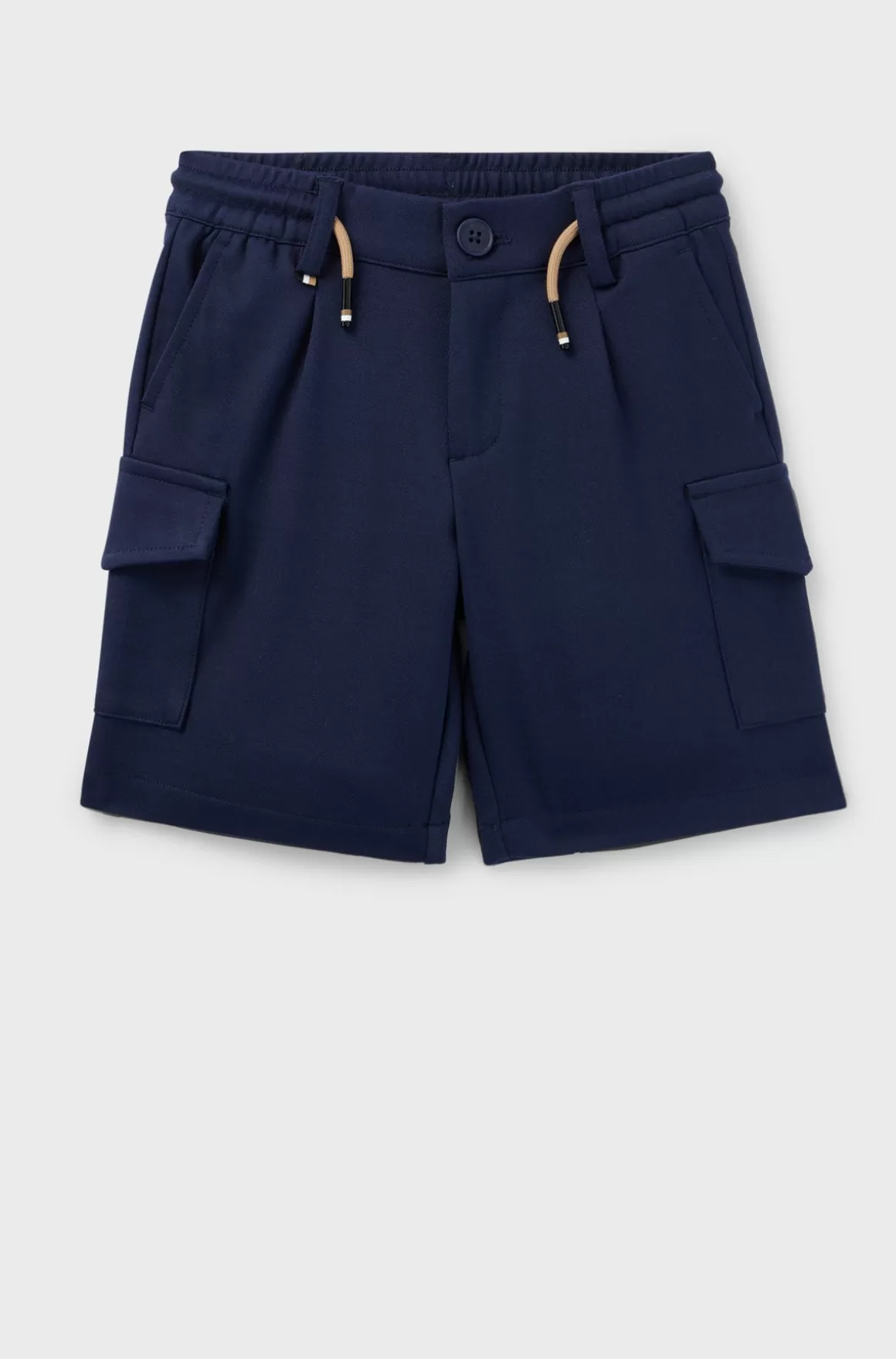 Børn HUGO BOSS Cargoshorts Til Børn I Stof Med Stræk Med Snøre I Taljen