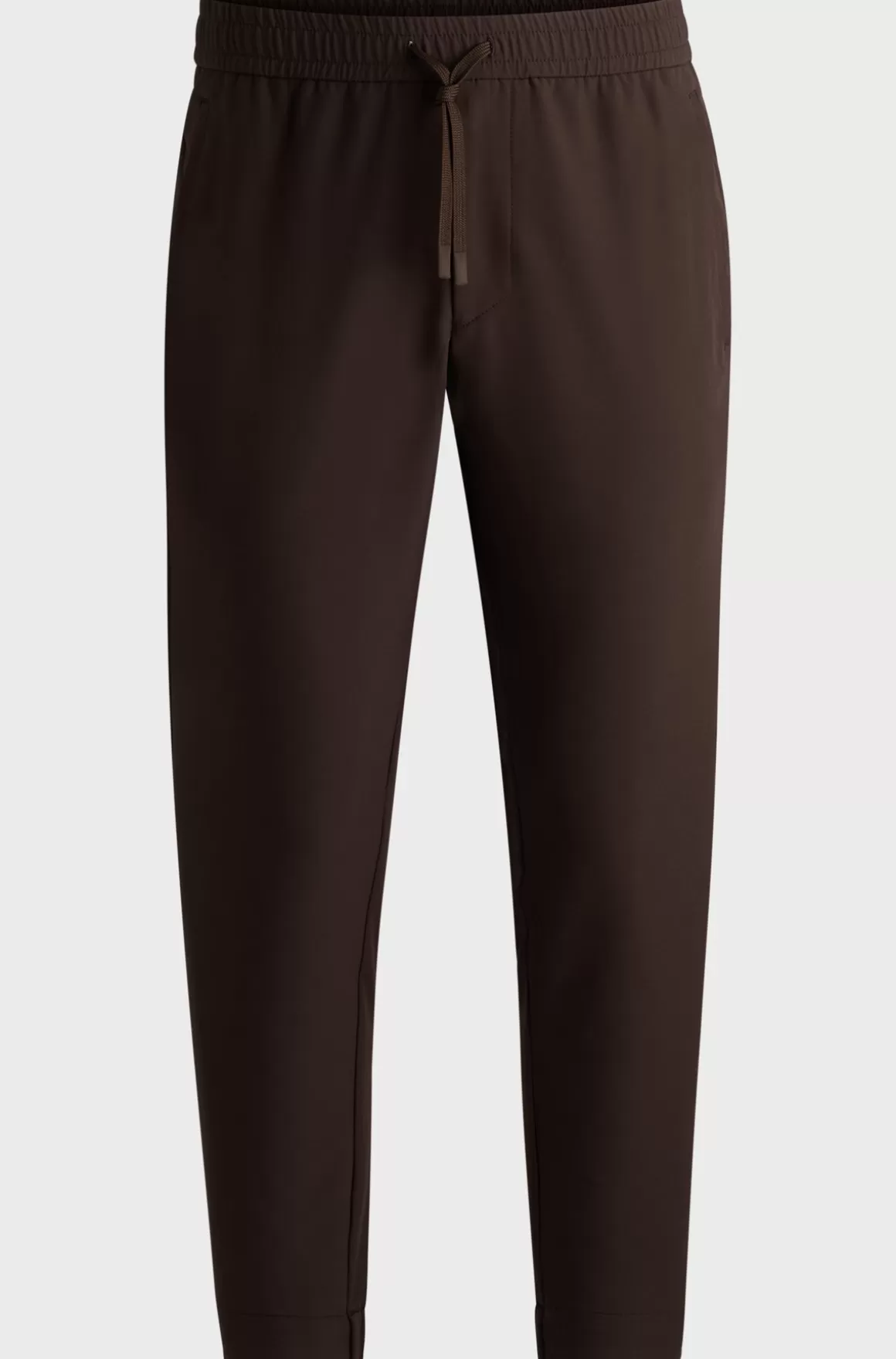 HUGO BOSS Chinos Med Tapered Fit I Strygelet Stof Med Stræk I Fire Retninger