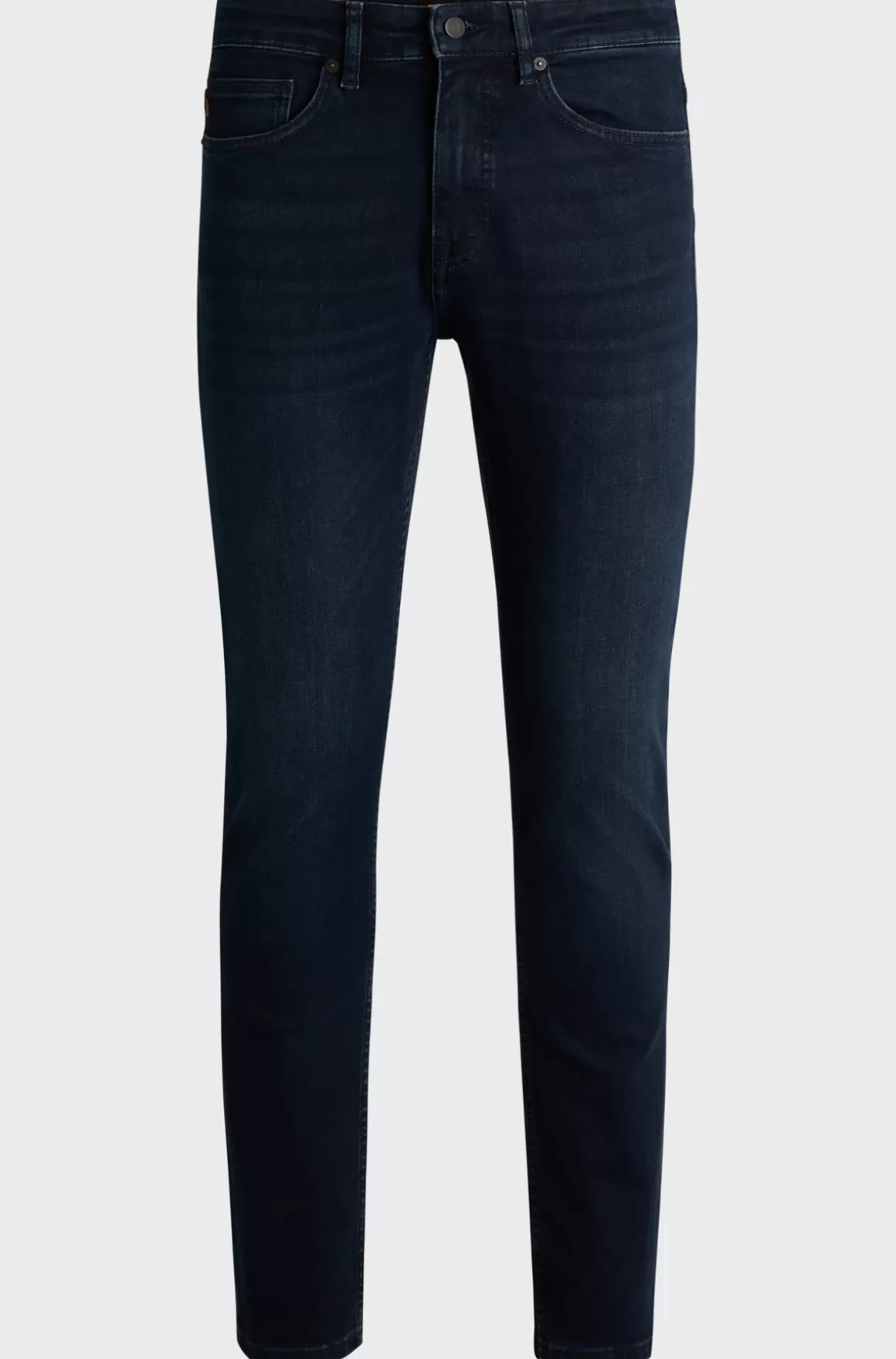 HUGO BOSS Delaware Jeans Med Slim Fit I Ekstra Blød Og Lækker Blåsort Denim