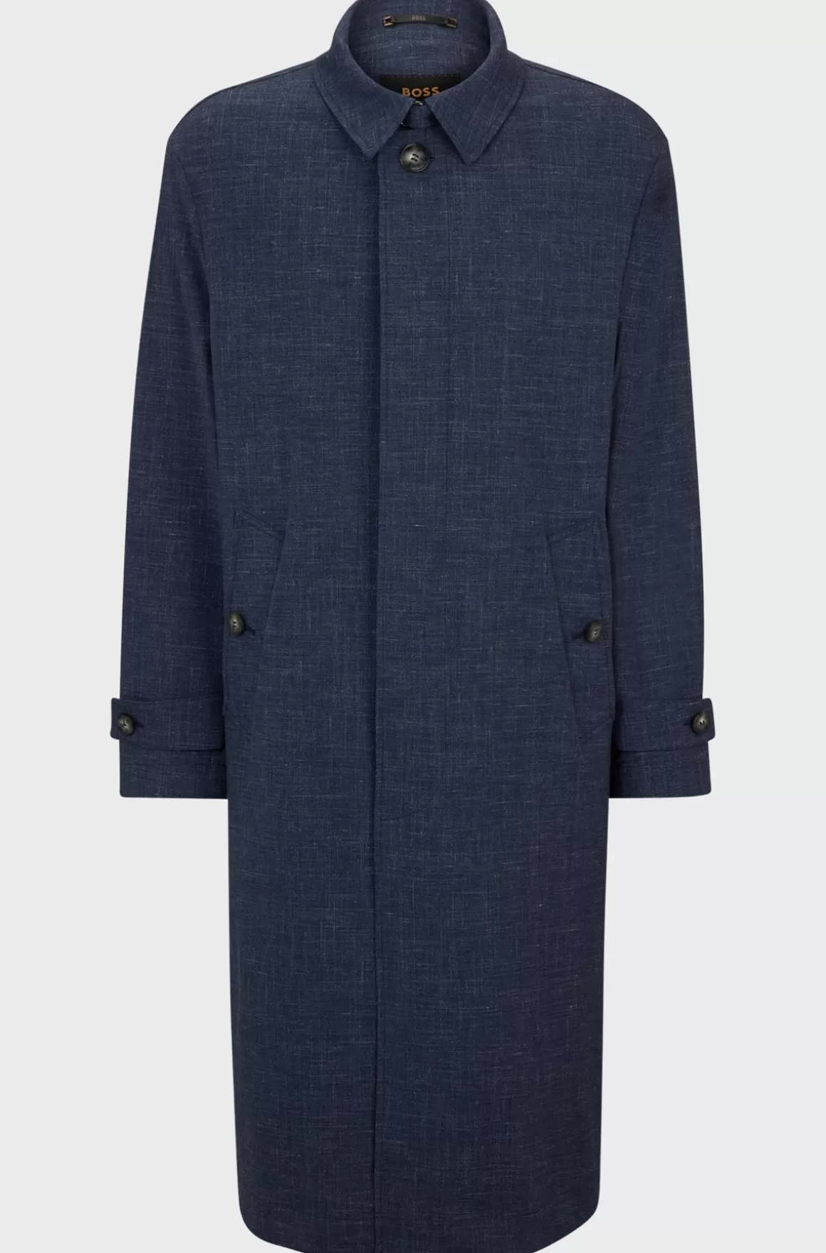 HUGO BOSS Frakke Med Regular Fit I En Stof Af Ny Uldblanding