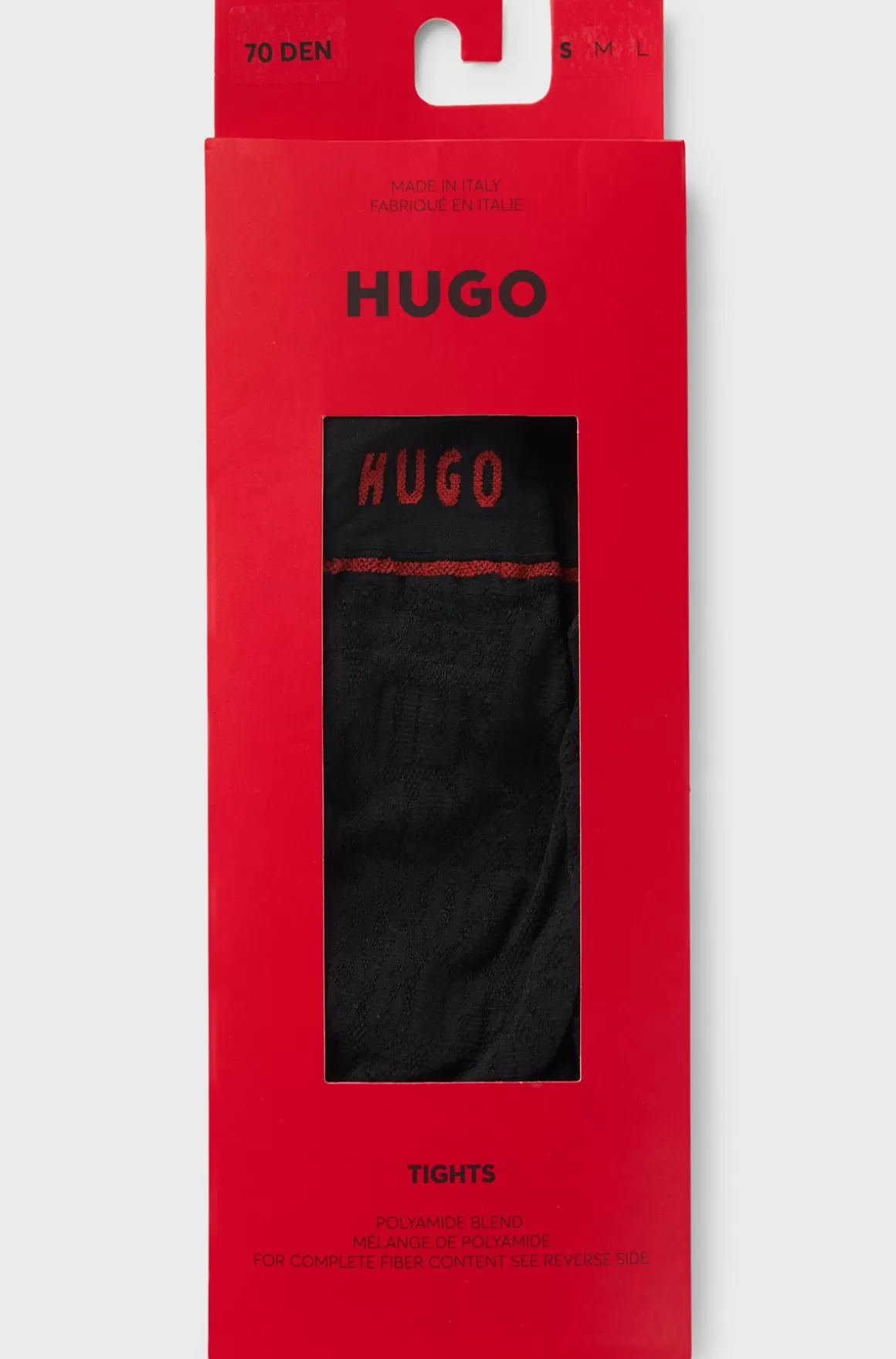 HUGO BOSS Gennemsigtige Strømpebukser Med Mønster Fra HUGO X Les Benjamins