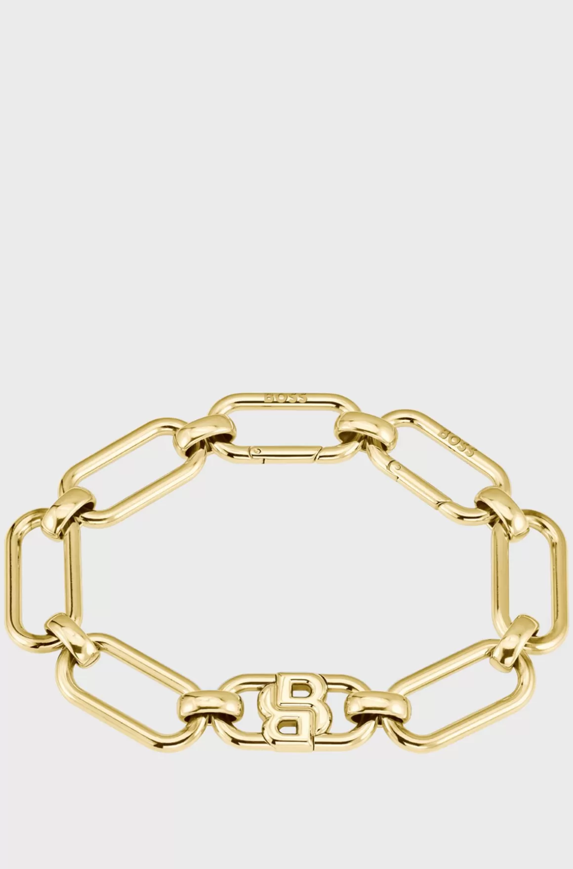 HUGO BOSS Gold-tone Bracelet With Double B Monogram