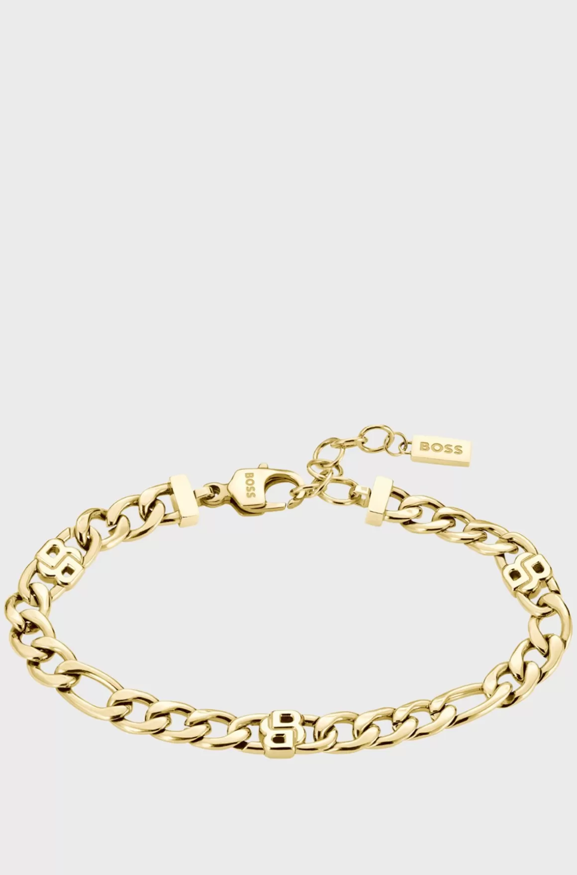 HUGO BOSS Gold-tone Bracelet With Double B Monograms