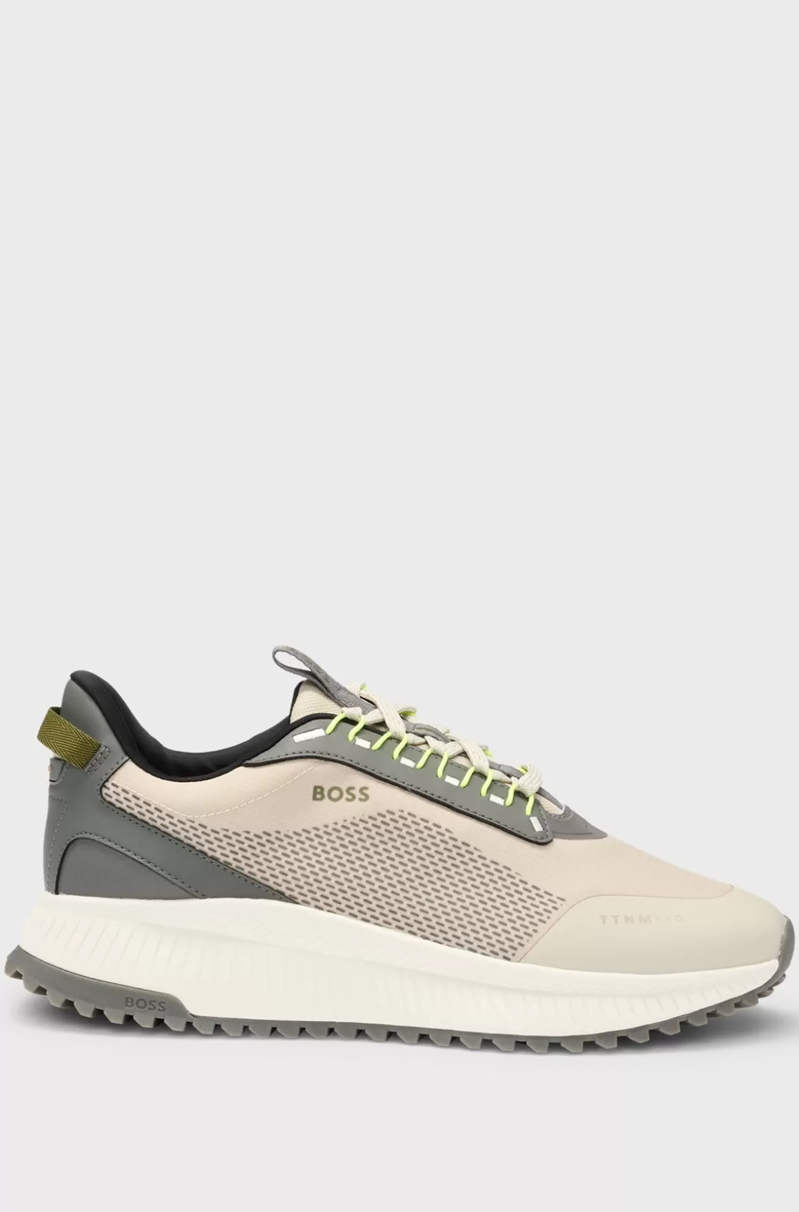 HUGO BOSS GORE-TEX TTNM EVO Sneakers I Blandede Materialer Med Og Rillet Sål
