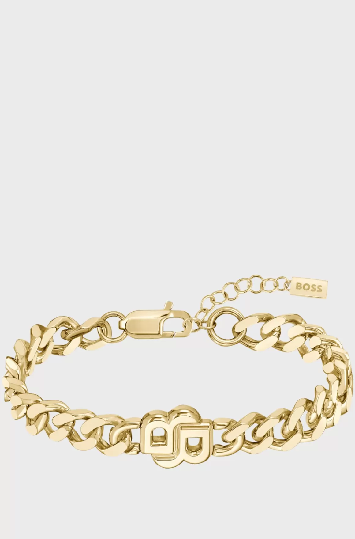 HUGO BOSS Guldfarvet Armbånd Med Double B-monogram