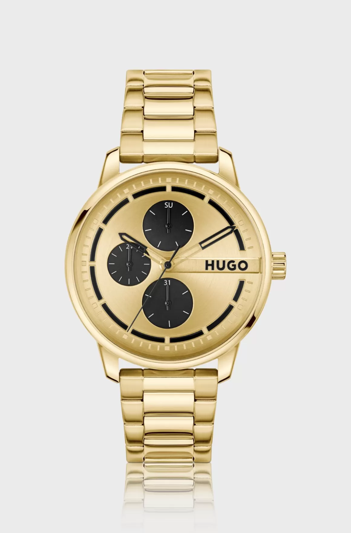 HUGO BOSS farvet Ur Med Sorte Sub-registre