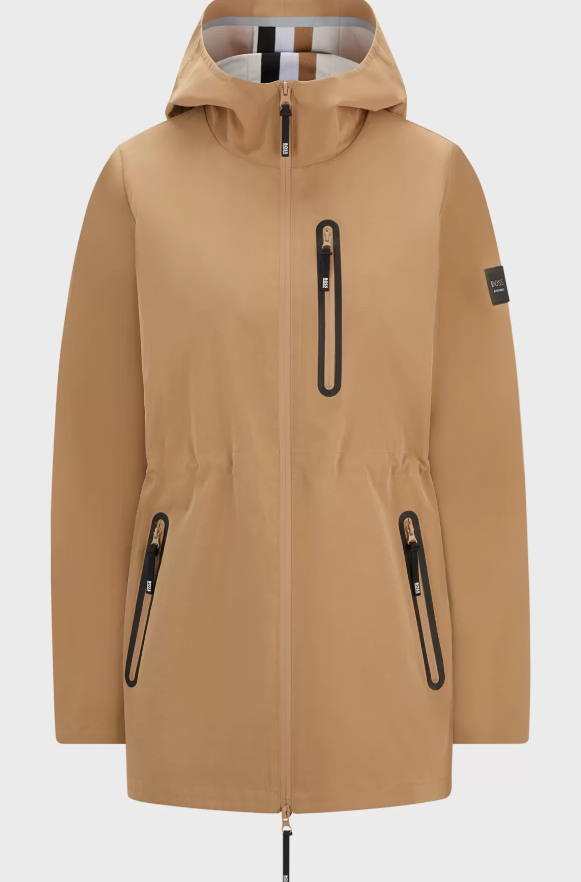 HUGO BOSS Hardshell-parkajakke Til Hestesport Med Vandskyende Finish