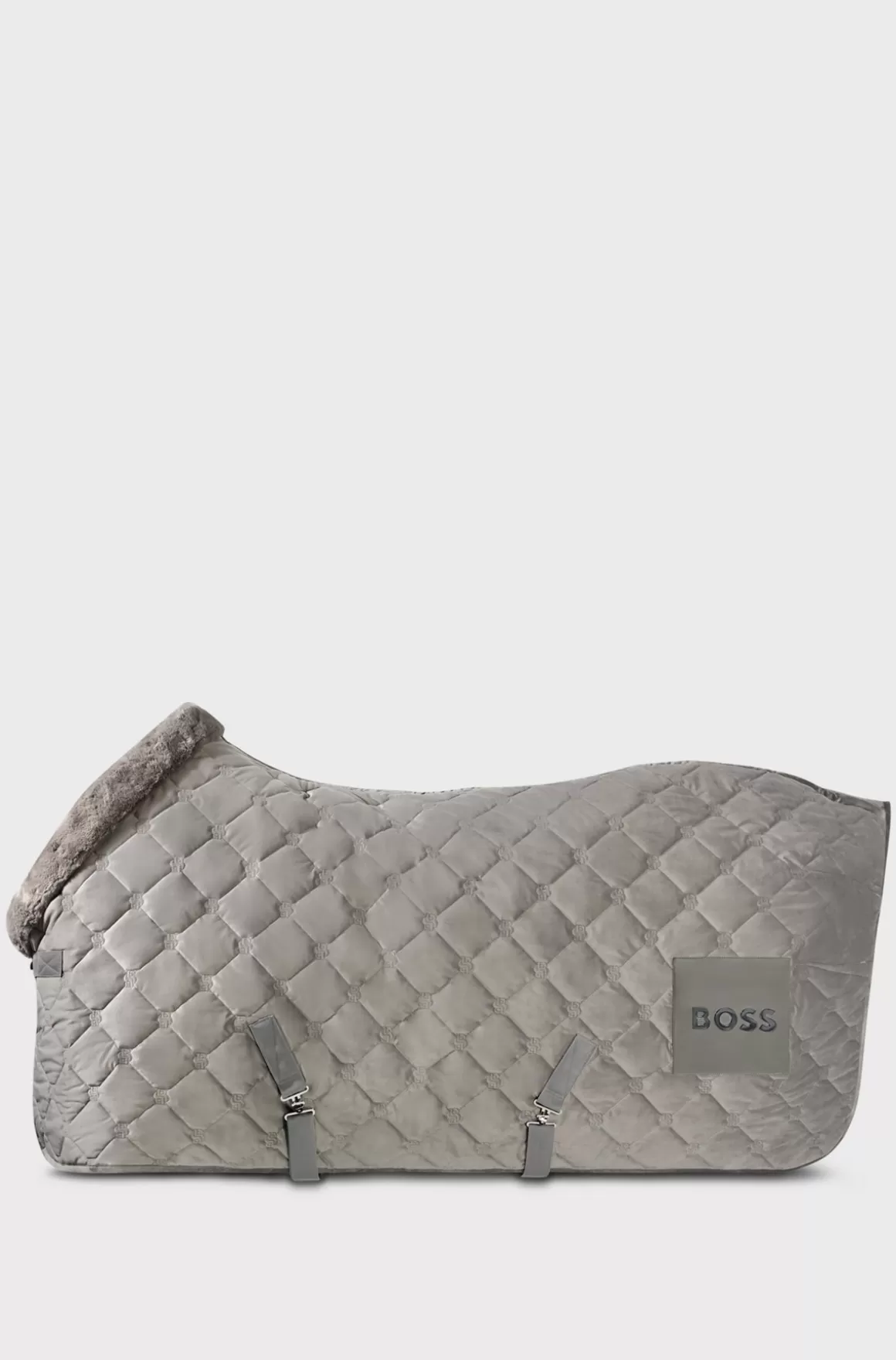 HUGO BOSS Hestesportstæppe I Velour Med Imiteret Fåreskind