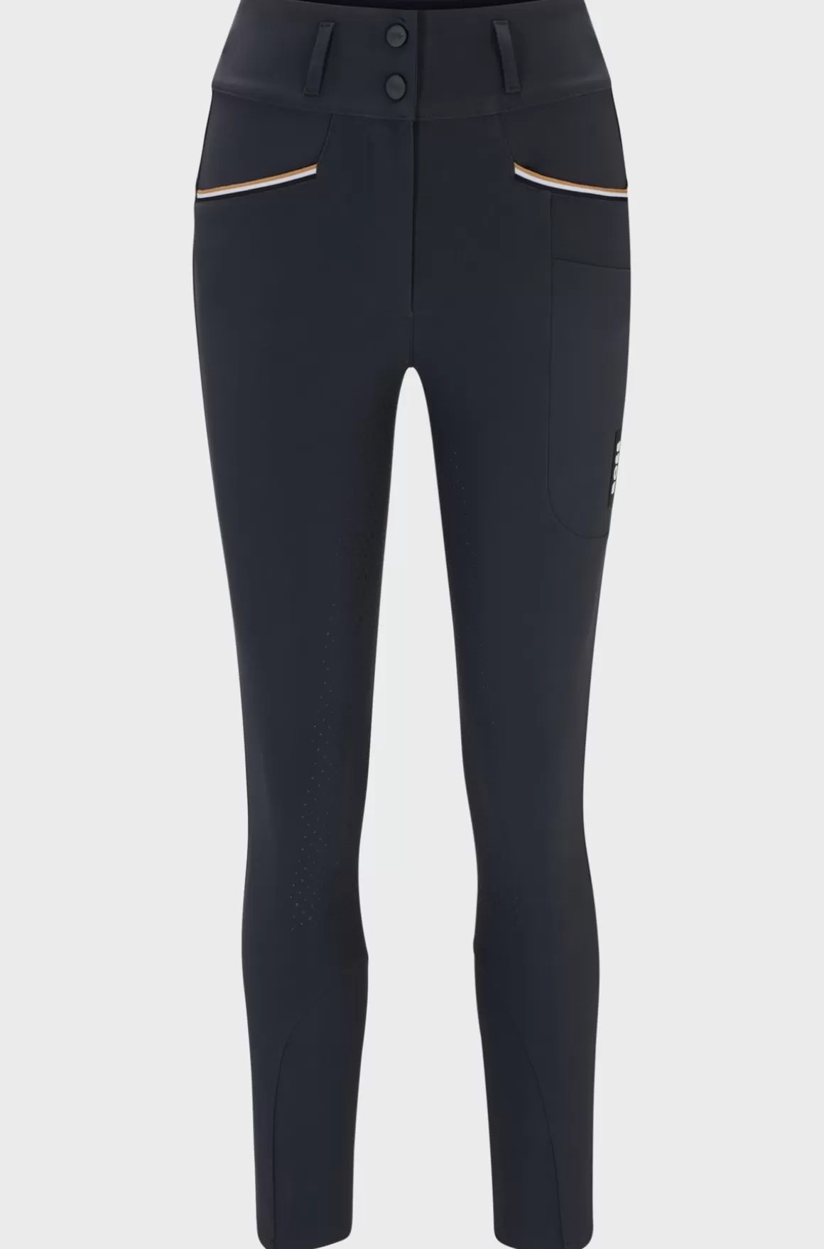HUGO BOSS Højtaljede Ridebukser Til Hestesport Med Fuldskind