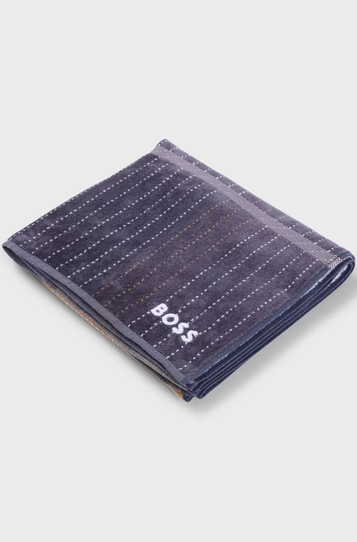 HUGO BOSS Håndklæde I Bomuldsfløjl Med Broderede Detaljer