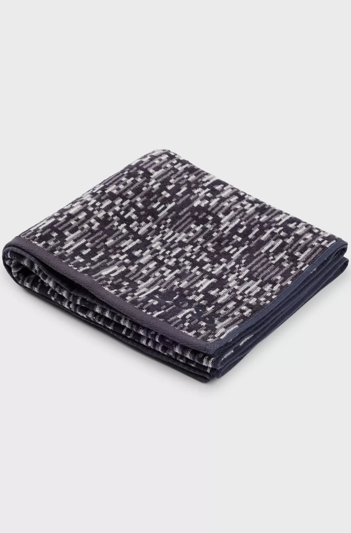HUGO BOSS Håndklæde I Jacquard Med Satinkant Fra BOSS