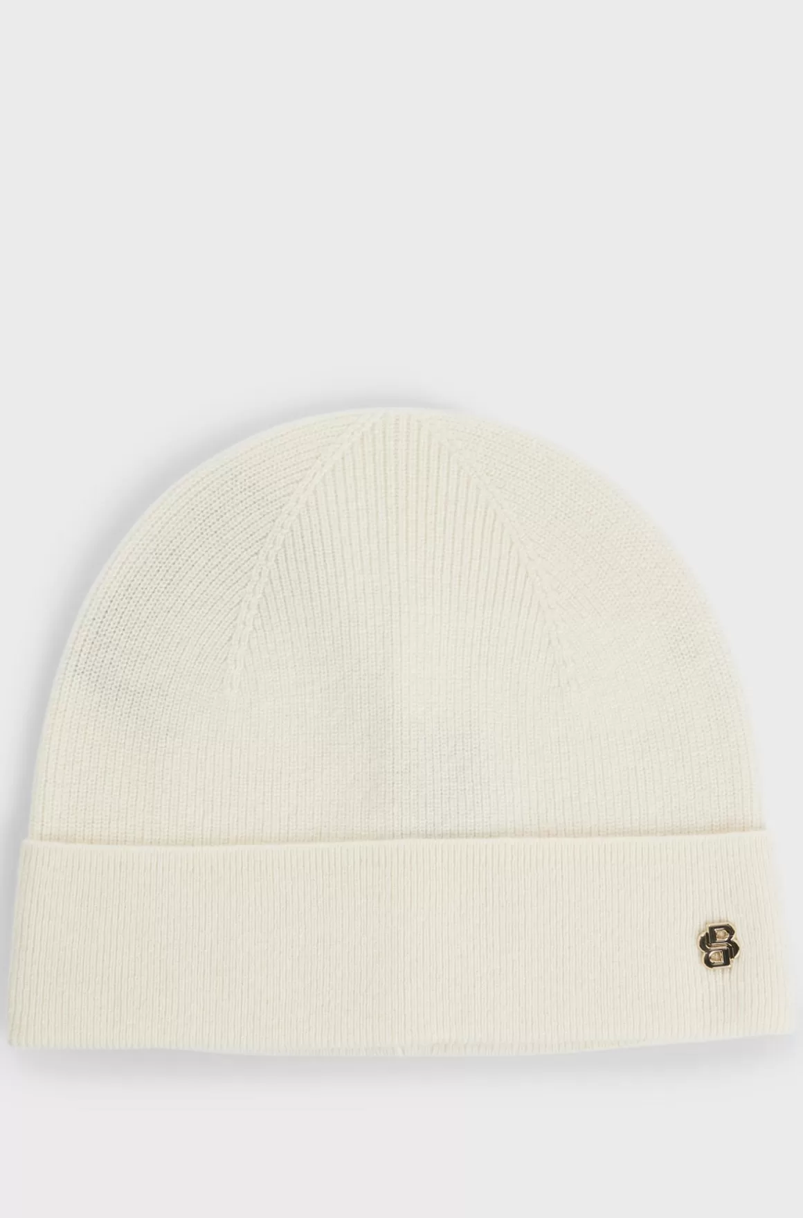 HUGO BOSS Hue I Kashmiruld Med Dobbelt B-monogram