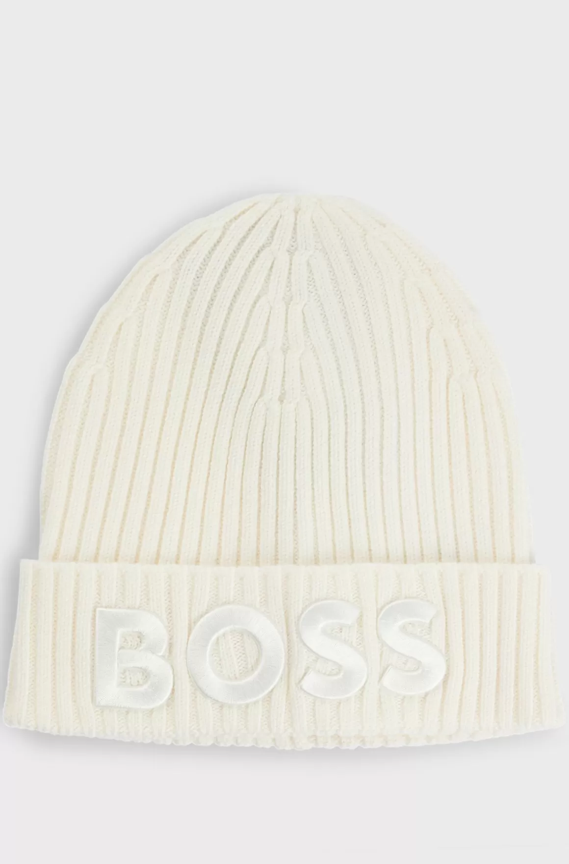HUGO BOSS Hue I Ny Uld Med Broderet Logo