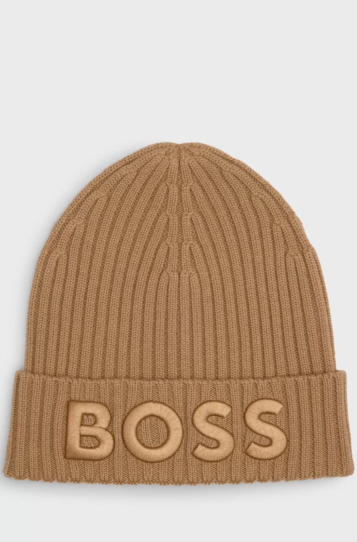 HUGO BOSS Hue I Ny Uld Med Broderet Logo