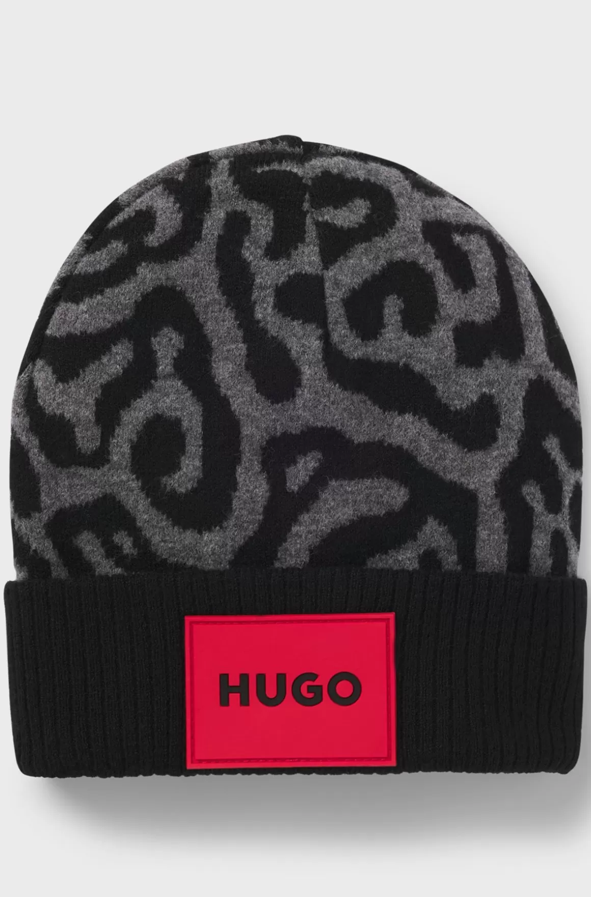 Børn HUGO BOSS Hue Til Børn Med Jacquardvævet Gepardprint