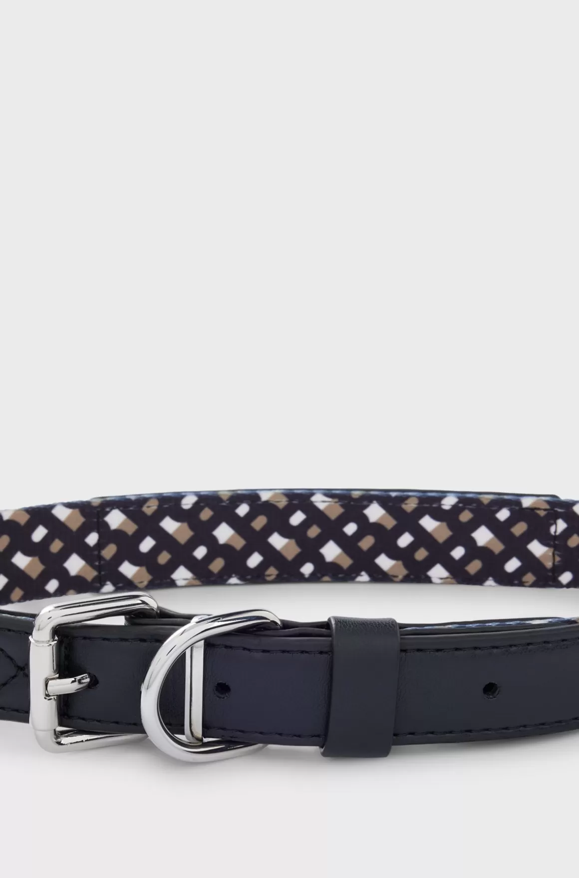 HUGO BOSS Hundehalsbånd Med Detaljer Af Metal