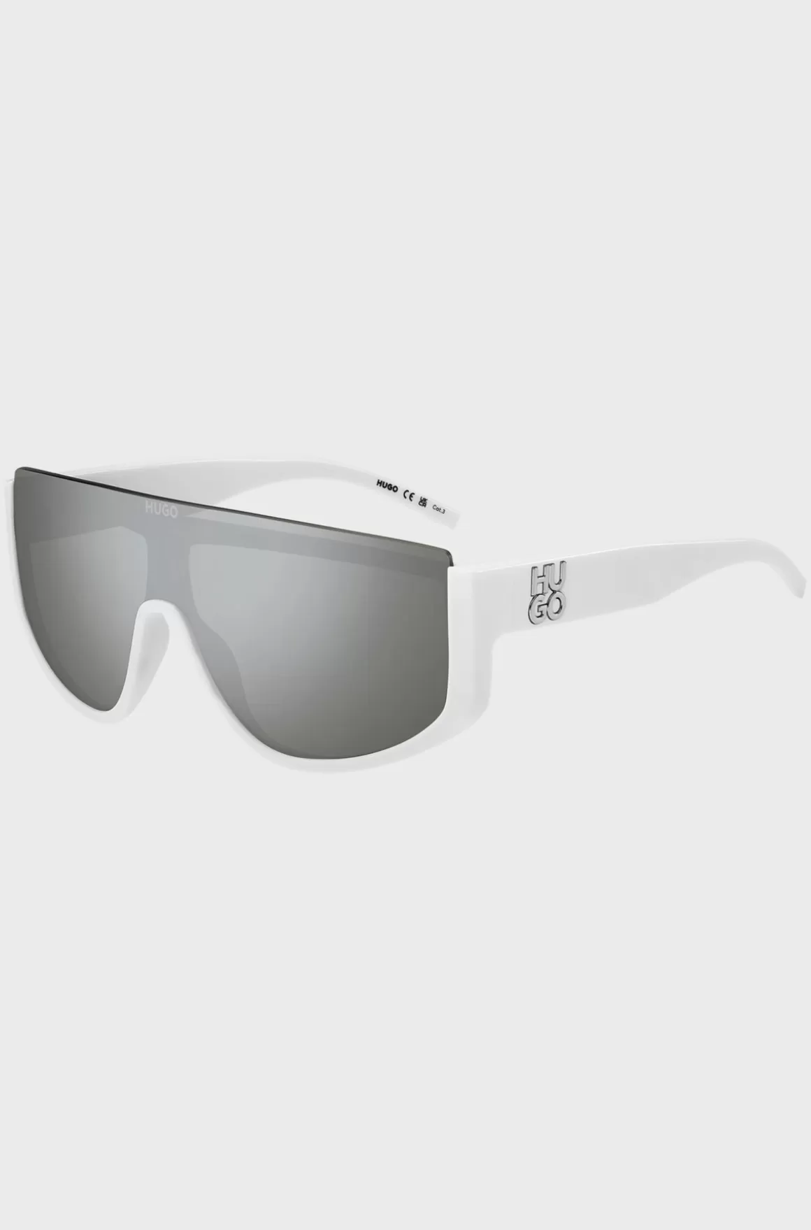 HUGO BOSS e Solbriller I Maskestil Med Stablet Logo