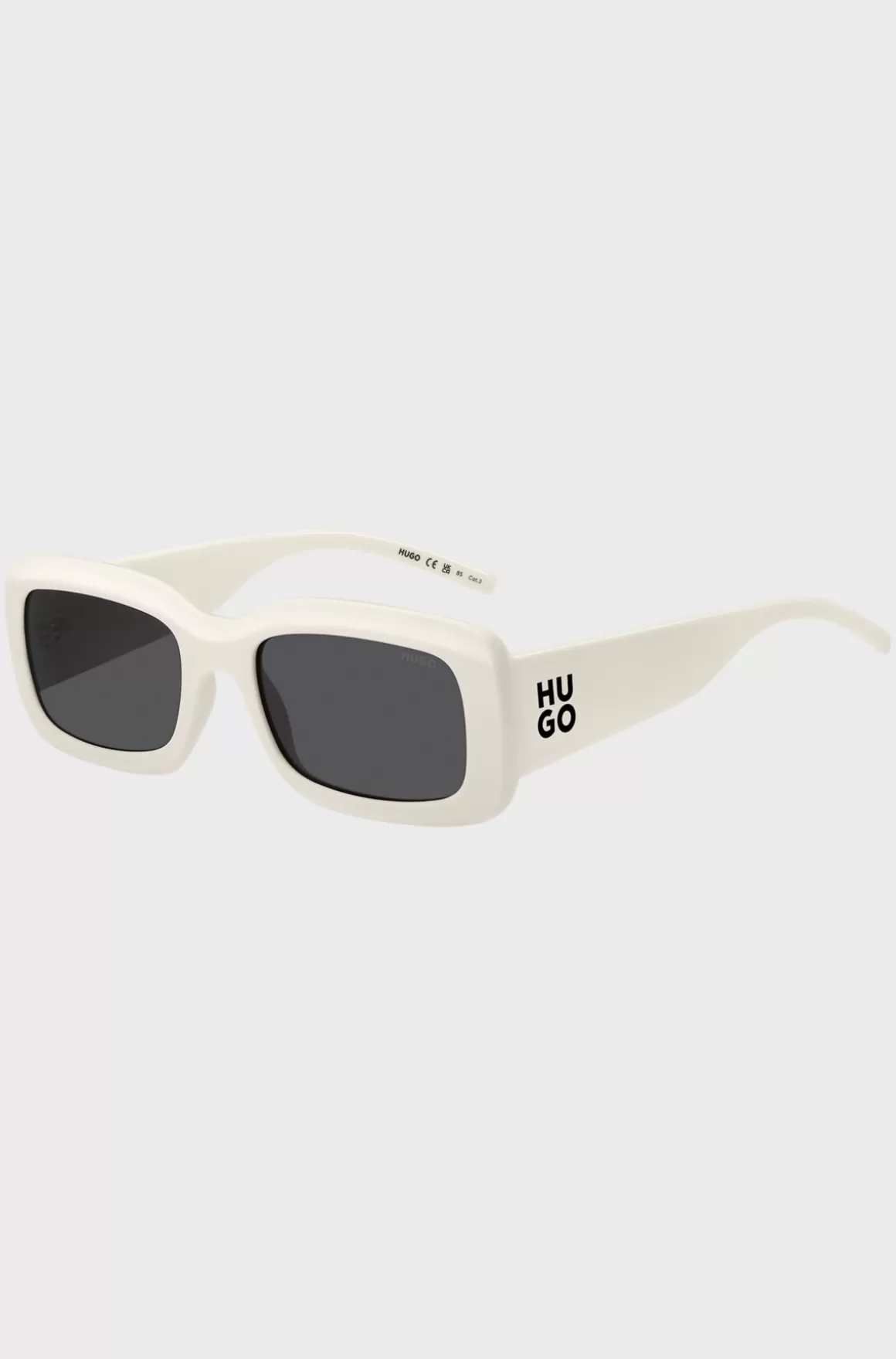 HUGO BOSS e Solbriller Med Stablede Logoer På Tindingerne