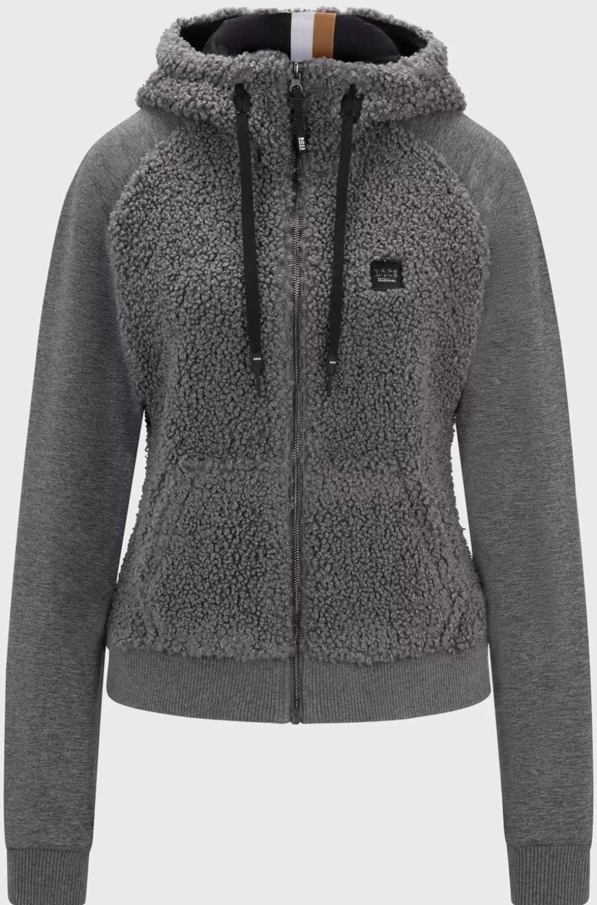 HUGO BOSS Hybrid Hættetrøje Til Hestesport Af Plysstof