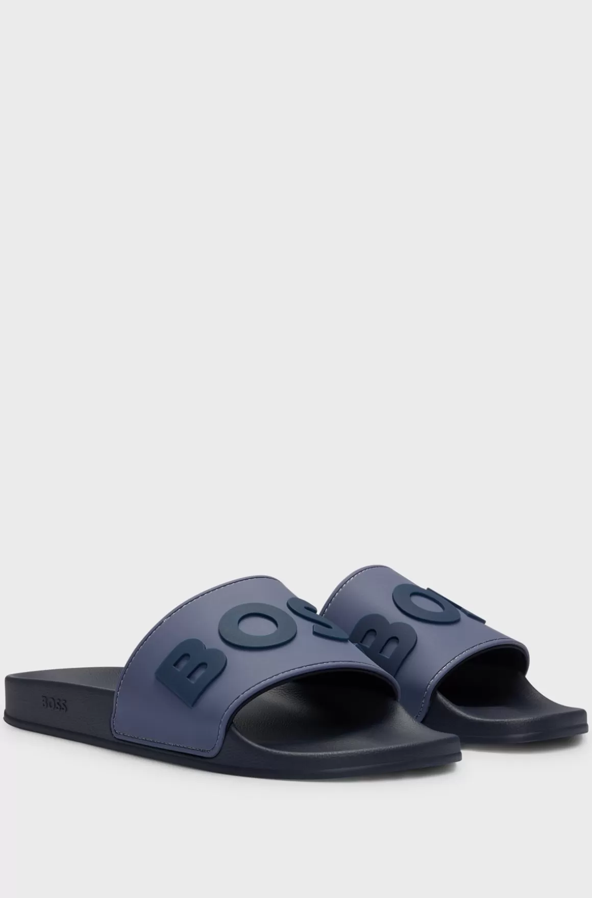 HUGO BOSS Italiensk Fremstillede Badesandaler Med Hævet Logo