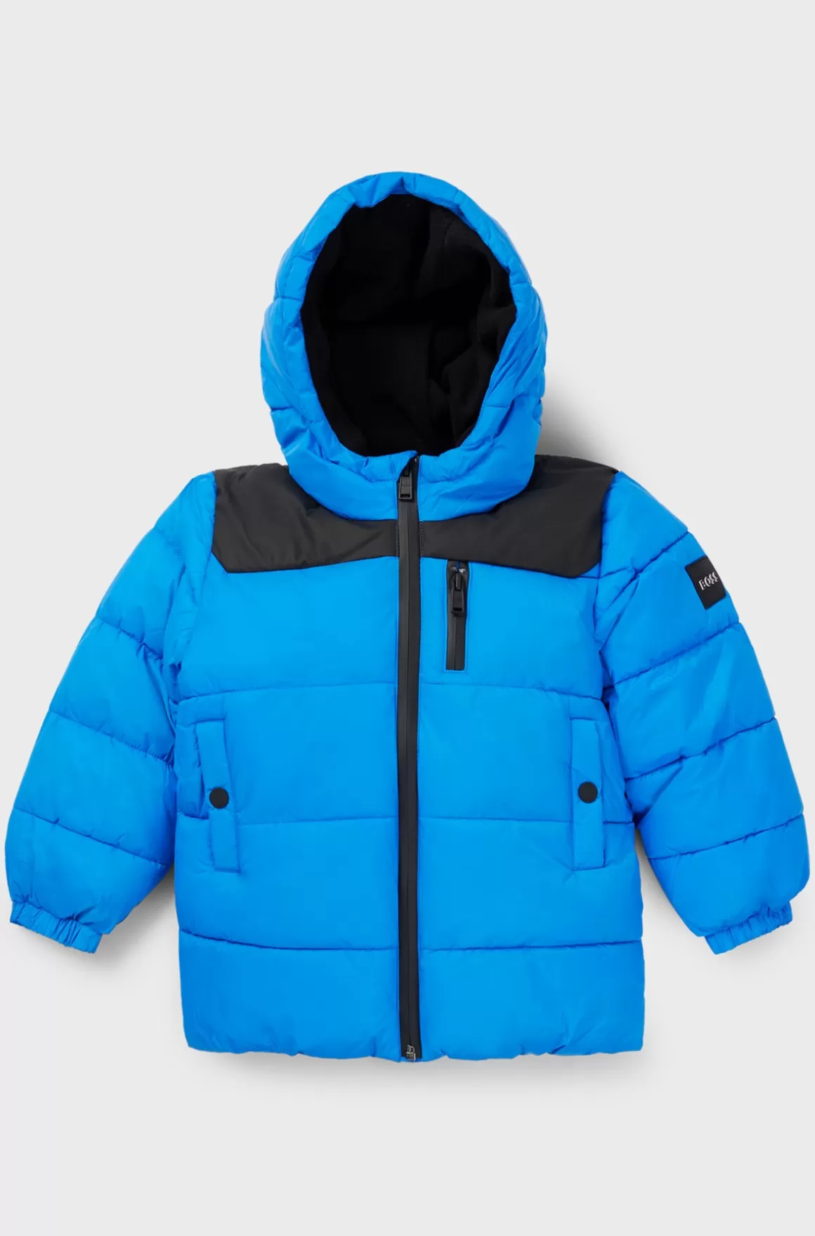 Børn HUGO BOSS Jakke Med Hætte Og Logo Til Børn