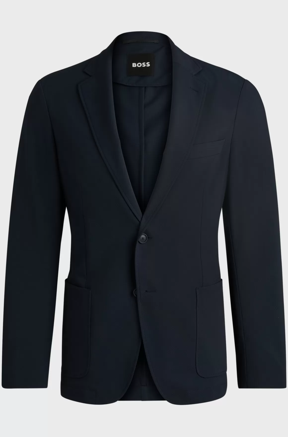 HUGO BOSS Jakke Med Slim Fit I Krølresistent Performance-stof Med Stræk