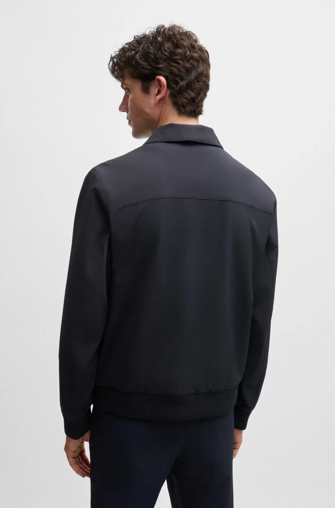 HUGO BOSS Jakke Med Slim Fit I Vandskyende Performance-stof Med Stræk