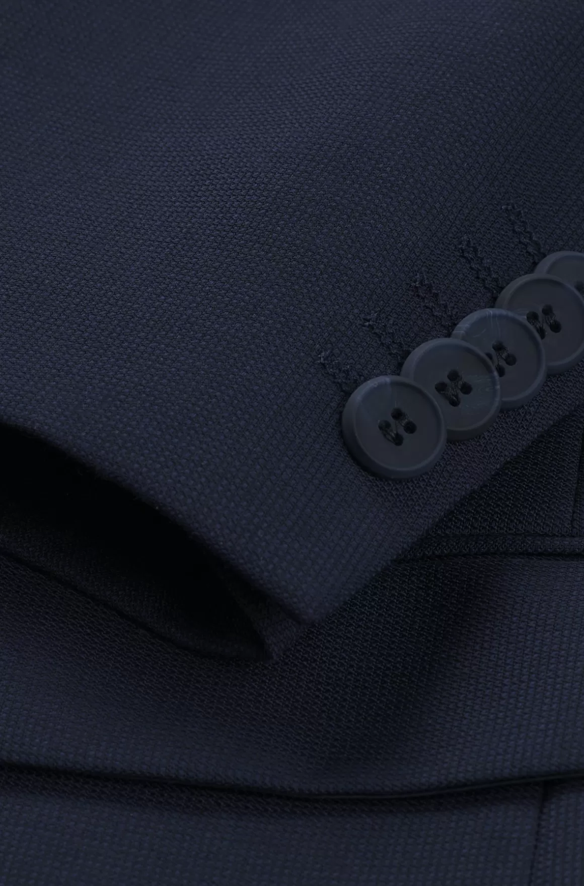 HUGO BOSS Jakkesæt Med Moderne Fit I Mikromønstret Stof Med Performance-stræk