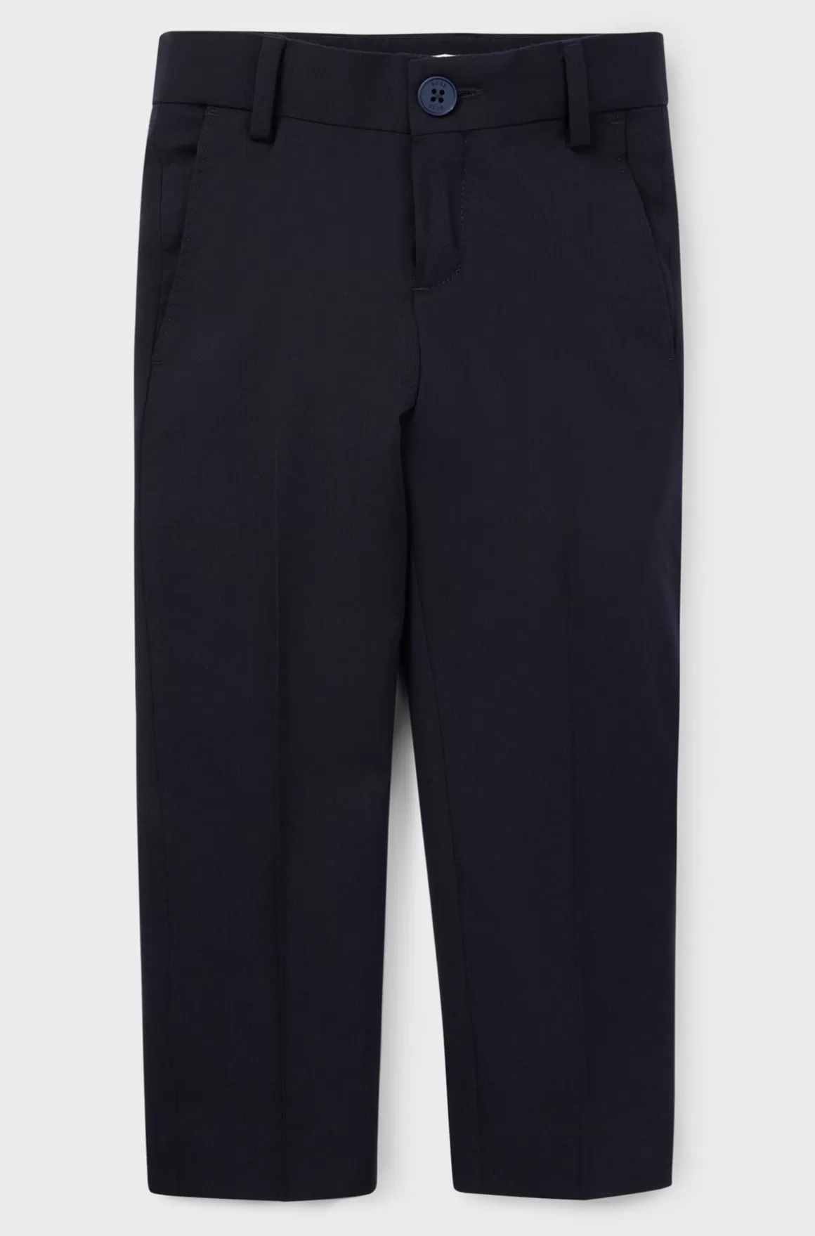 Børn HUGO BOSS Jakkesætbukser Med Regular Fit I Uld Med Stræk Til Børn