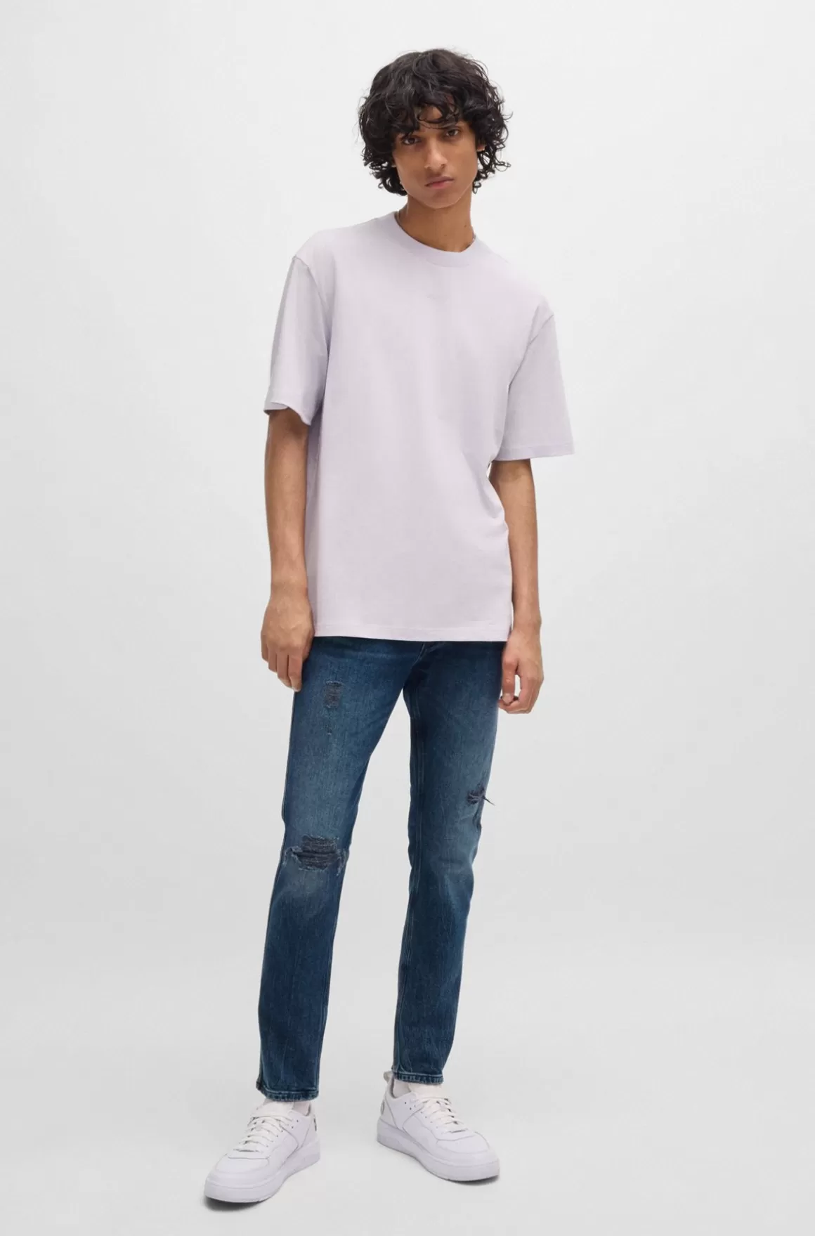 HUGO BOSS Jeans Med Extra Slim Fit I Denim Med Stræk