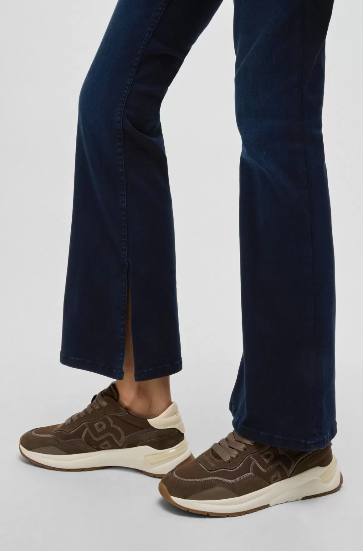 HUGO BOSS Jeans Med Slim Fit Og Svaj I Blå Denim Med Stræk