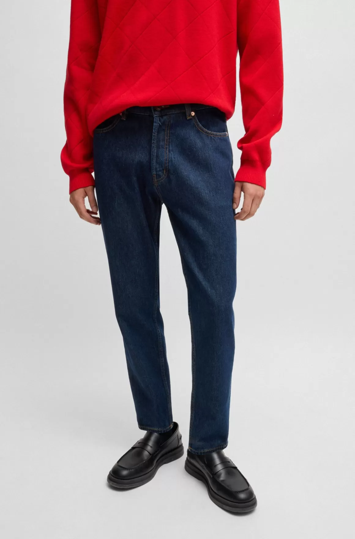 HUGO BOSS Jeans Med Tapered Fit I Denim