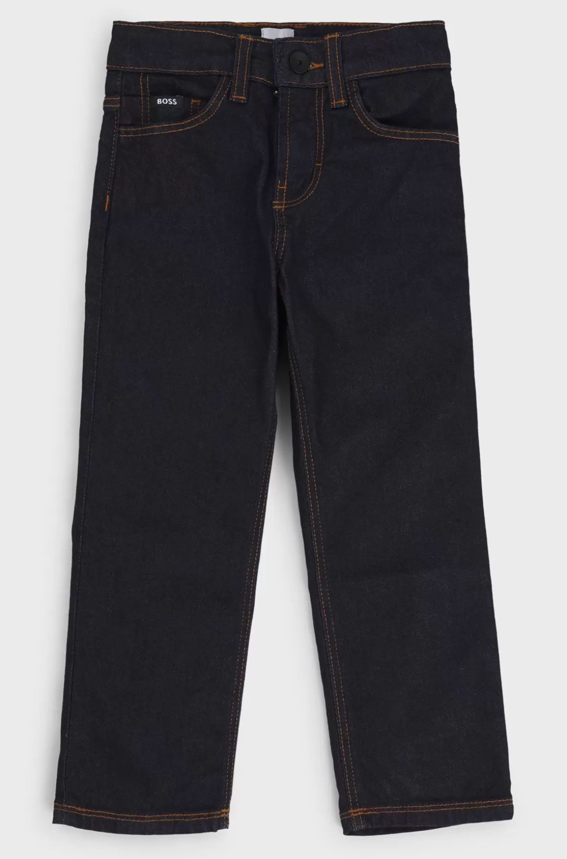 Børn HUGO BOSS Jeans Til Børn Med Regular Fit Og Nitte Med Dobbelt B-monogram