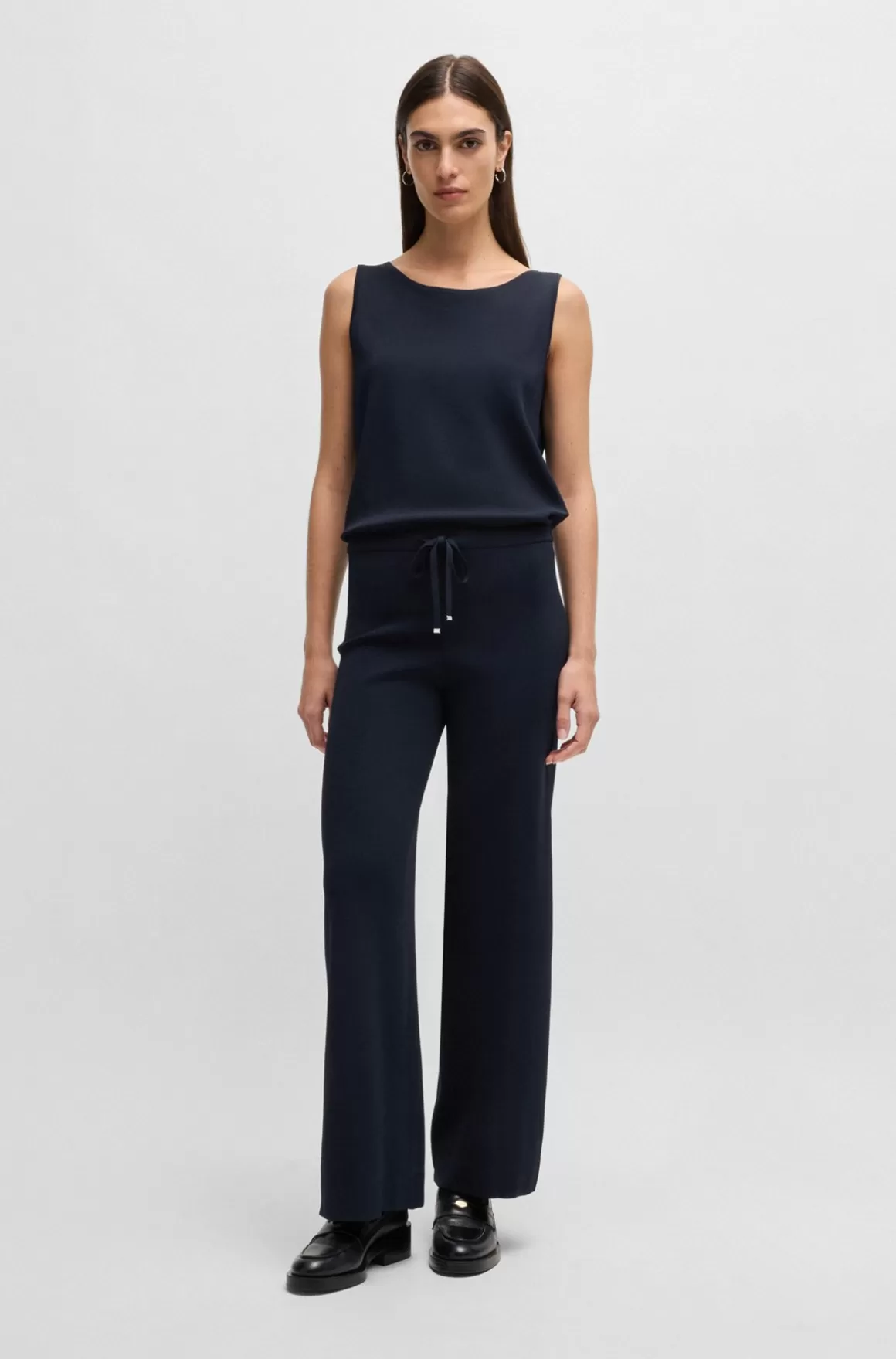 HUGO BOSS Jumpsuit Uden ærmer Med Løbegang I Taljen