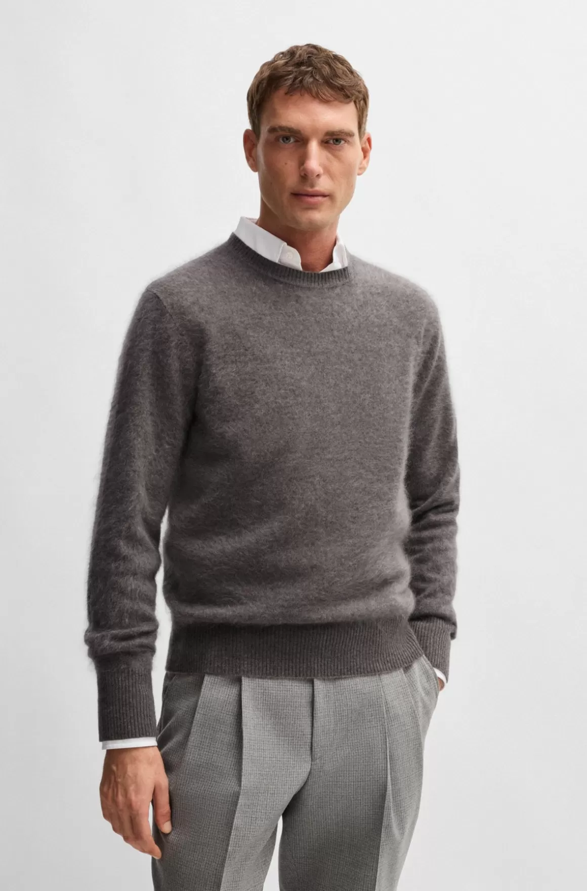 HUGO BOSS Kashmirsweater Fra BOSS SELECTED BY BECKHAM