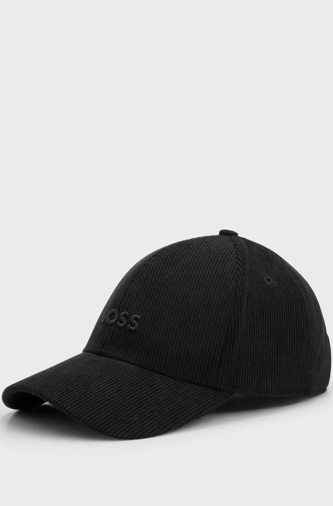 HUGO BOSS Kasket I Babyfløjl Med Broderet Logo