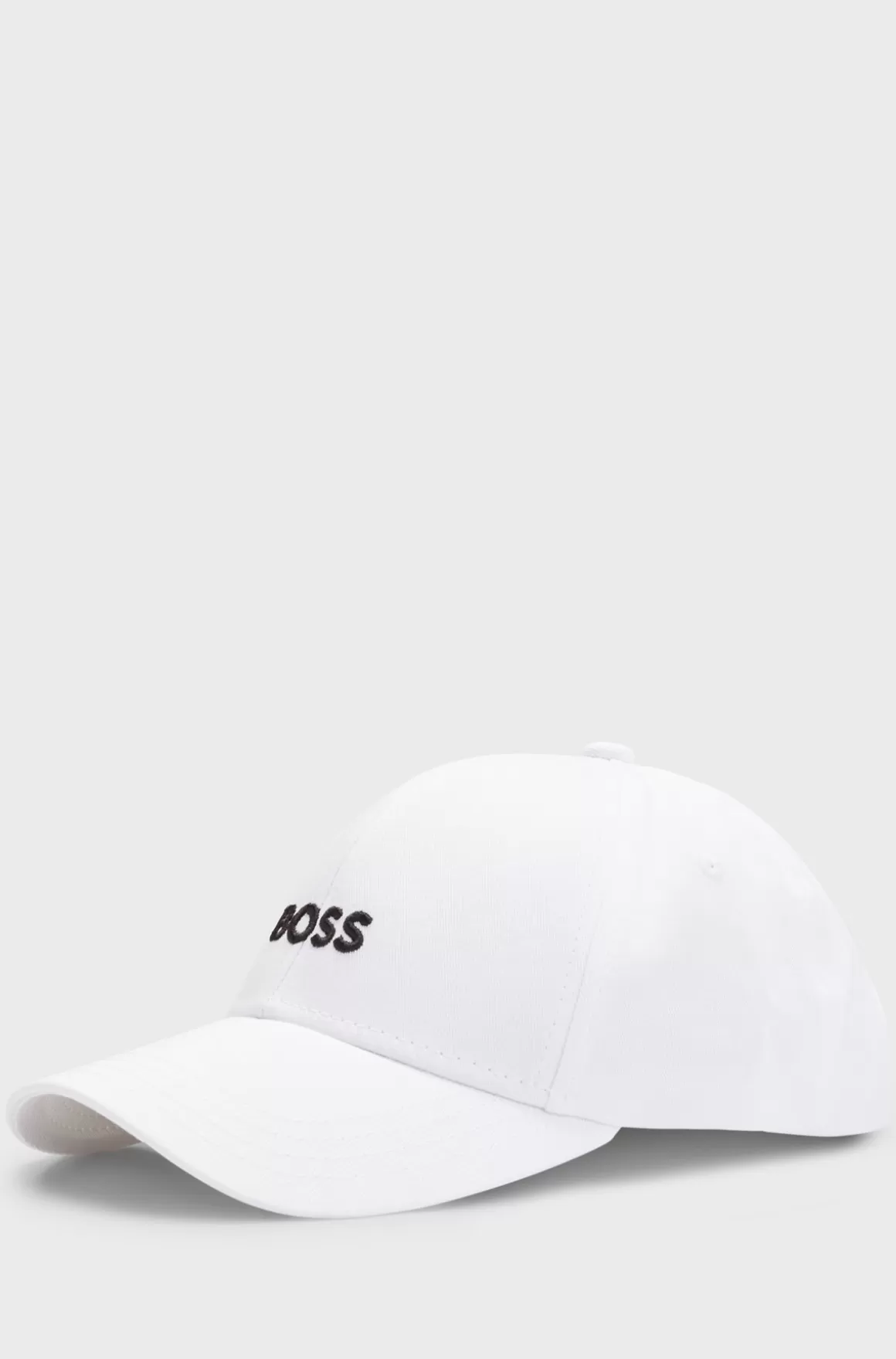 HUGO BOSS Kasket I Bomuldstwill Med Broderet Logo