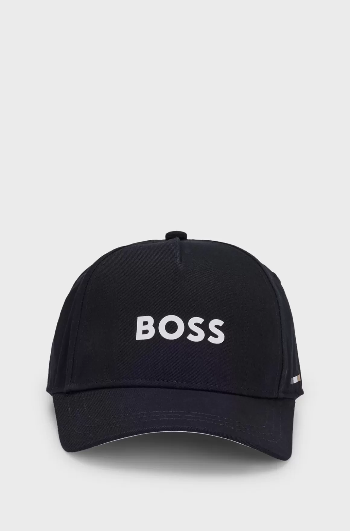 Børn HUGO BOSS Kasket Til Børn I Bomuldstwill Med Logodetaljer